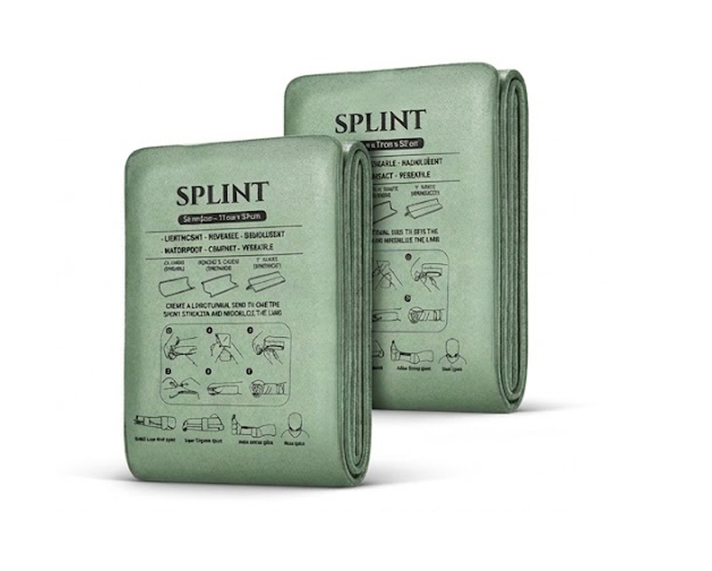 Flexible Aluminum Core First Aid Splint