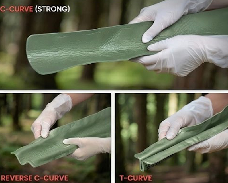 Flexible Aluminum Core First Aid Splint