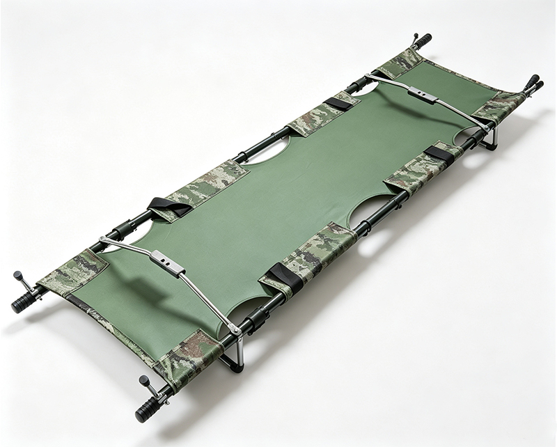 4 Fold Aluminum Alloy Tactical Folding Stretcher