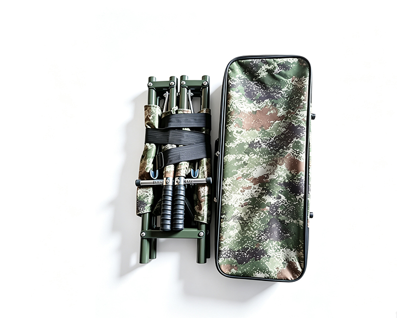 4 Fold Aluminum Alloy Tactical Folding Stretcher
