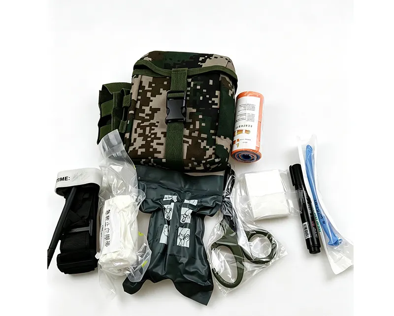 Tactical IFAK Medical Roll-Out Pouch & First Aid Kit