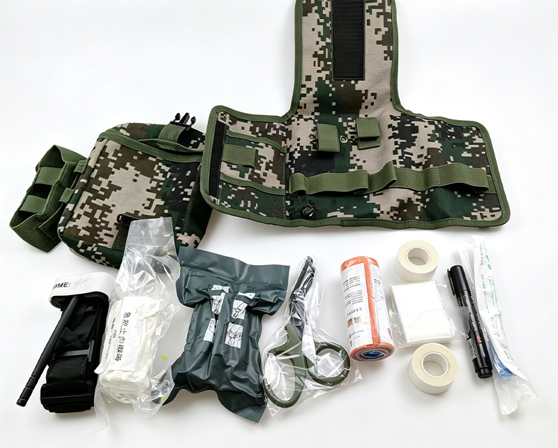 Tactical IFAK Medical Roll-Out Pouch & First Aid Kit